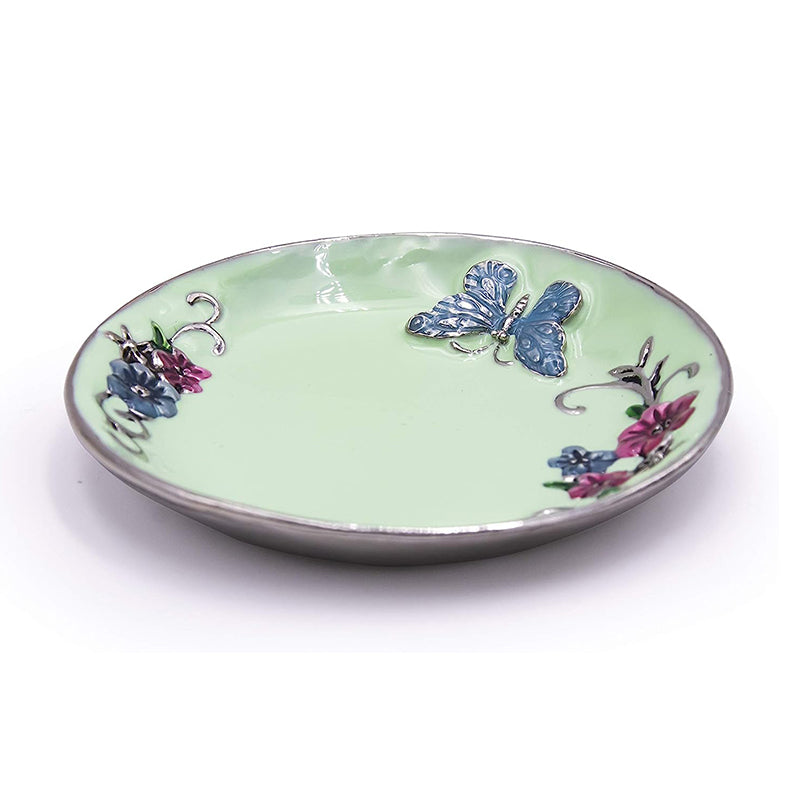 LARAINE Jewelry Tray Round Bowl (Round Green)