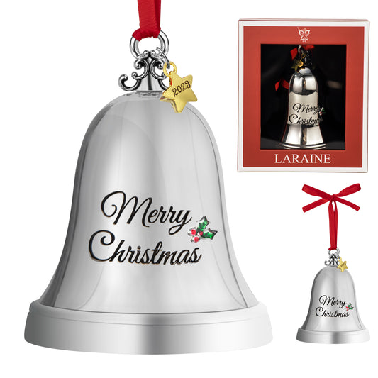 LARAINE Christmas Ornament Bell 2023-Star Tag