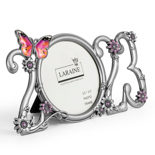 LARAINE 3.5 inch 2023 Picture Photo Frame Butterfly-Red